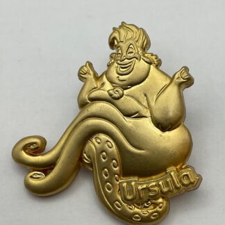 M&P Japan 100 Relief Series Goldtone LE 500 Disney Pin Ursula H1