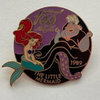 M&P Pals The Little Mermaid 100 Years of Magic Ariel Ursula LE Disney Pin (C9)