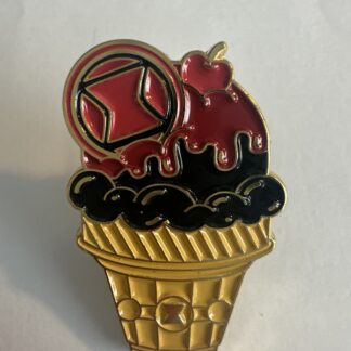 Marvel Eat The Universe Ice Cream Cone Blind Pins - Black Widows C0