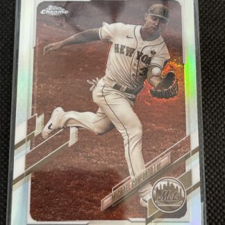Michael Conforto 2021 Topps Chrome Sepia Refractor #213 New York Mets