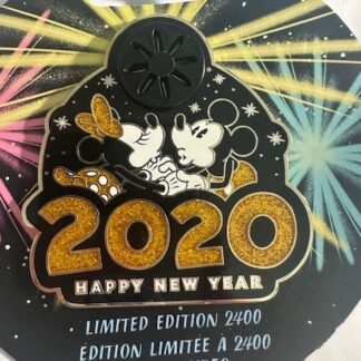 Mickey Minnie 2020 Happy New Year LE2400 Disney Pin B