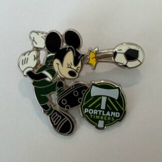 Mickey Mouse MLS Major League Soccer Teams Portland Timbers 2016 Disney Pin H0