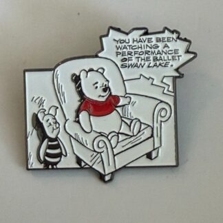 Miniso - Swan Lake Pooh and Piglet - Disney Comic Panels Mystery Disney Pin E2