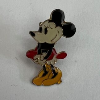 Minnie Mouse Pin  Yellow Shoes  Walt Disney Productions  older 80's vintage (C9)