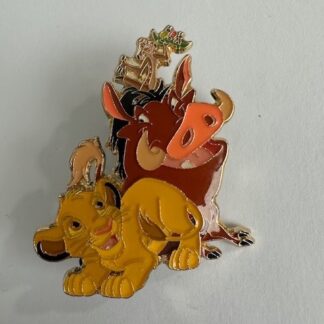 PALM Young Simba Timon Pumbaa Friends 2024 Pink A la Mode Disney Pin F2