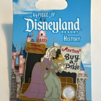 Piece of Disneyland History Pin Pirates Of Caribbean Auction Buy A Bride LE 3000