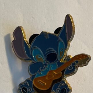 Pin 3 Of 4 Of Lilo And Stitch Set - Spain Brown Guitar Sedesma Disney Pin (B8)