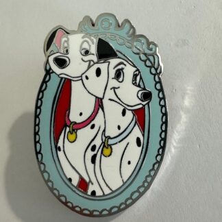 Pongo and Perdita - 101 Dalmatians - Portrait 2024 Disney Pin D3
