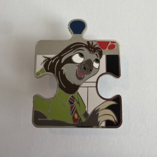 Puzzle Flash Slothmore Zootopia Character Connection Mystery 2022 Disney Pin E7