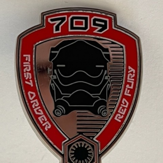Red Fury First Order Star Wars Empire 709 Dark Side Disney Pin (B4)