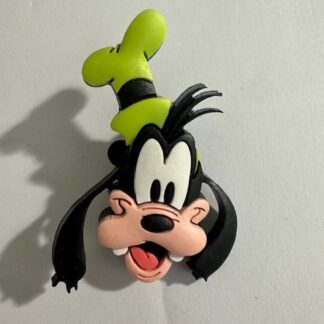 Rubber Goofy Head Free D Disney Pin E2