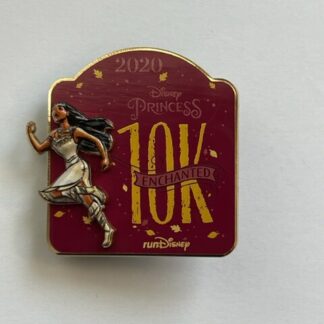 Run Disney Princess 1/2 Marathon 2020 10K Pocahontas Logo LE Disney Pin (C1)