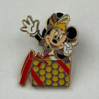 SDR Shanghai Mystery’s 5th Anniversary Gift Minnie Mouse Present Disney Pin (B7)