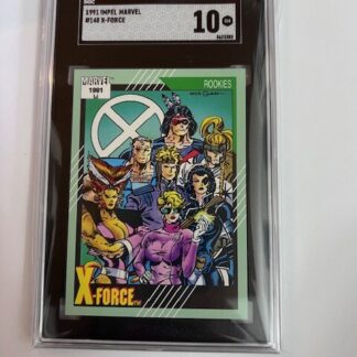SGC 10 1991 Impel Marvel #148 X-Force PSA 10