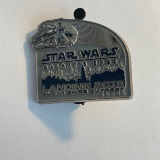 Star Wars 2019 Galaxy Edge Landing AP Black Spire Outpost Disney Pin LR (B0)