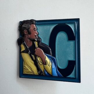 Star Wars Celebration 2022 Alphabet C Lando Calrissian Pin LE 500 (D8)