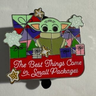 Star Wars Grogu “The Best Things Come In Small Packages” Disney Pin (A7)