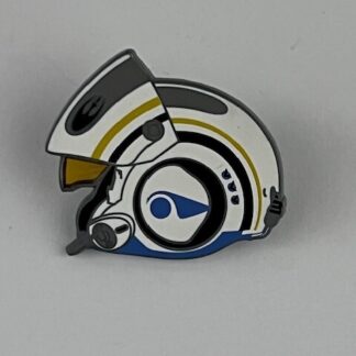 Star Wars Resistance Helmet Blue and White Galaxy's Edge Starter Disney Pin (D4)