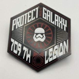 Star Wars  Stormtrooper Protect Galaxy 709th Legion Open Edition Pin A8