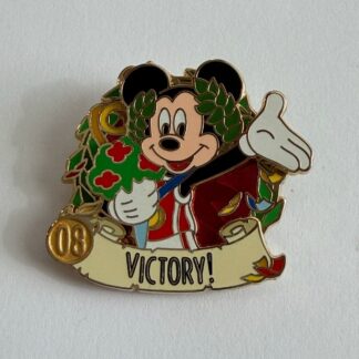 Summer of Champions - Victory! Mickey Mouse Disney Pin E1