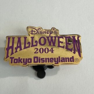 TDR - Halloween 2004 Logo - Halloween 2004 - From a Pin Frame Disney Pin F2
