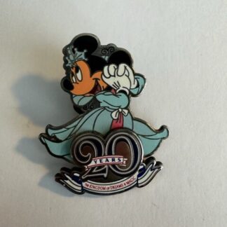 TDR MINNIE MOUSE DRESSED AS CINDERELLA 20TH ANNIVERSARY Disney Pin (A4)