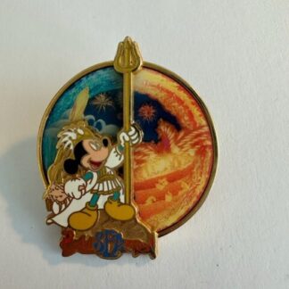 TDS BraviSEAmo Mickey Mouse Blue Orange Tokyo Disney Pin C4