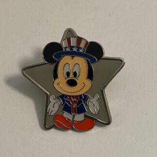 TDS Tokyo Mickey Mouse USA Star Game Prize 2007 Waterfront Disney Pin (B7)