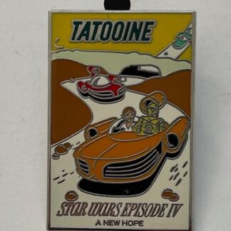 Tatooine Movie Poster Star Wars Episode IV A New Hope Disney Pin (D9)