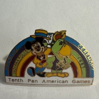 Tenth Pan American Games 1987 (Mickey & Mascot) Disney Pin A6