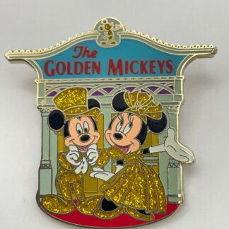 The Golden Mickeys Mickey Minnie Mouse Hong Kong HKDL Disney Pin 108726 G1