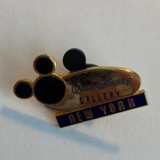 The Walt Disney Gallery City Editions New York Gold Disney Pin (B6)