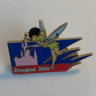 Tinker Bell Flying Disneyland 2000 Castle Peter Pan 45th Disney Pin B0