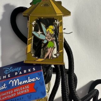 Tinker Bell Lantern Lanyard Cast Member Disney F6