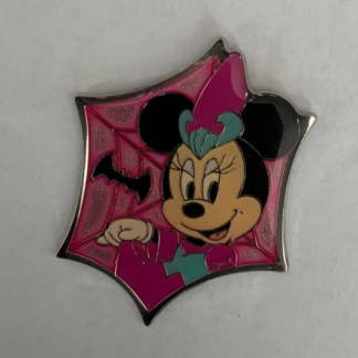 Tokyo Disney Resort Limited Minnie Mouse Halloween Prize Pin From Japan F0