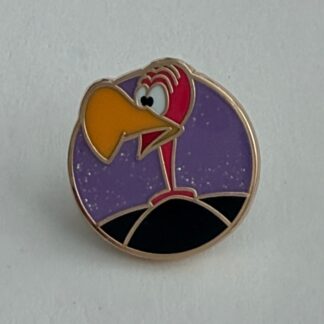 Umbrella Vulture Bird Alice in Wonderland PALM Pink A La Mode 2024 Disney Pin B8