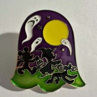 Uncas - Mickey, Minnie and Pluto - Silhouette - Ghosts Halloween Disney Pin C3