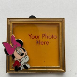VTG Disney Store Collector Pins Minnie Photo Frame Pin F3