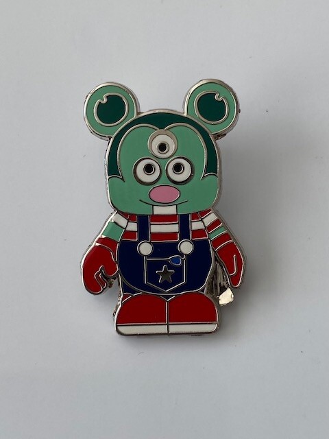 Vinylmation 3 Eyed Mickey Mouse Overalls Disney Pin (B5)