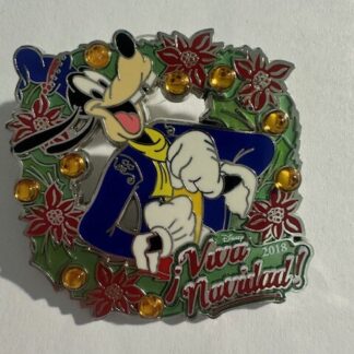 Viva Navidad 2018 Goofy Christmas LE Wreath Disney (D1)