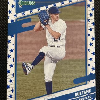 WALKER BUEHLER BUETANE 2021 Panini Donruss Independence Day Stars Parallel Card