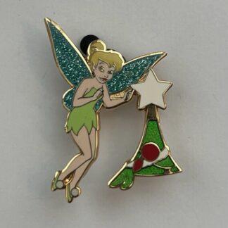 WDI LE300 Mickey And Friends Christmas Tree Puzzle Tinker Bell Disney Pin (A2)