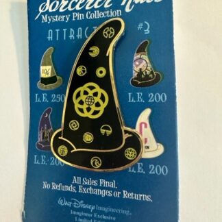 WDI Sorcerer Hats Mystery Attraction #3 Epcot Icons LE 150 Disney Pin (B)