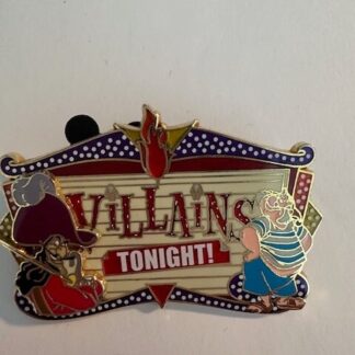 WDI Villians Marquee Captain Hook & Smee Pin Le 300 (D4)