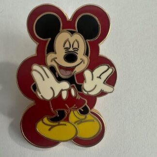 WDW 2006 Disney Trading Pin Laughing Mickey Mouse Booster (B9)