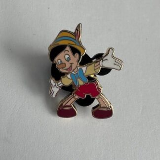 WDW A Celebration Of Characters Framed Set Pinocchio Disney Pin LE (D2)