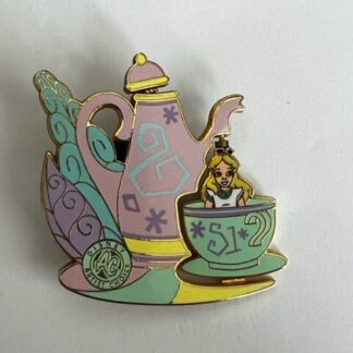 WDW Artist Choice Mad Tea Party Alice In Wonderland LE Disney Pin (A1)