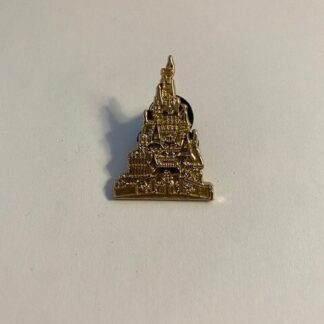 WDW Cast Lanyard Series Beast Castle In Gold Beaty & The Beast Disney Pin (B6)