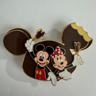 WDW - Celebrating Fifty Years (Ice Cream Ear Hat) Jumbo LE 2006 Disney Pin E8