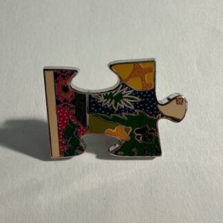 WDW - Center Right Edge B4 - Animal Kingdom Mural Puzzle 2023 Disney Pin F9